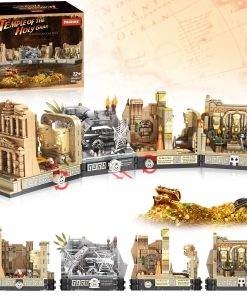 QEINIE Set de Construcción del Templo para Adultos, Templo