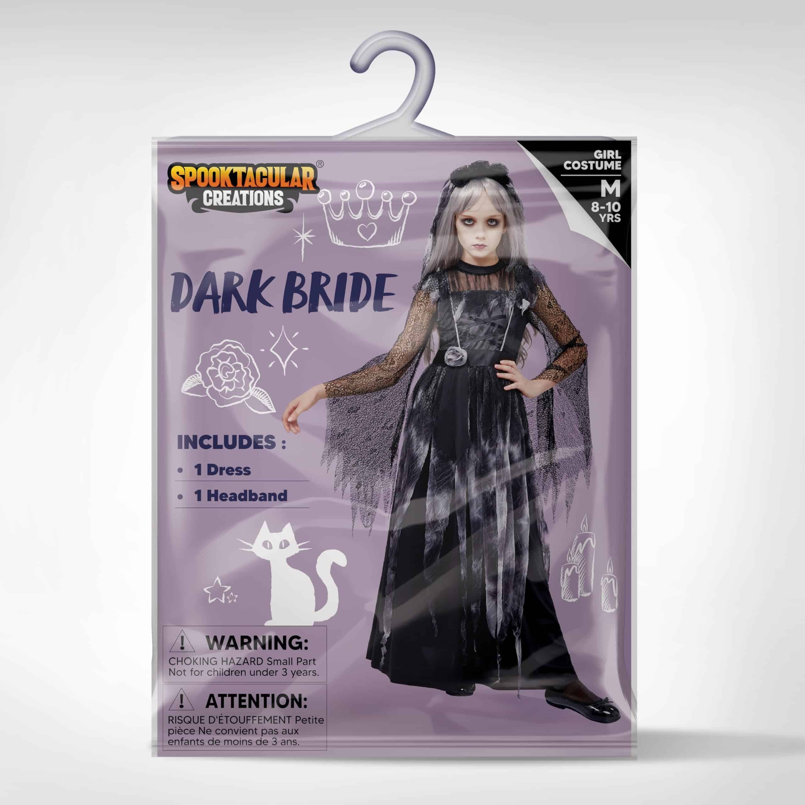 Disfraz de Princesa Spooktacular Creations para Niñas, - Imagen 7