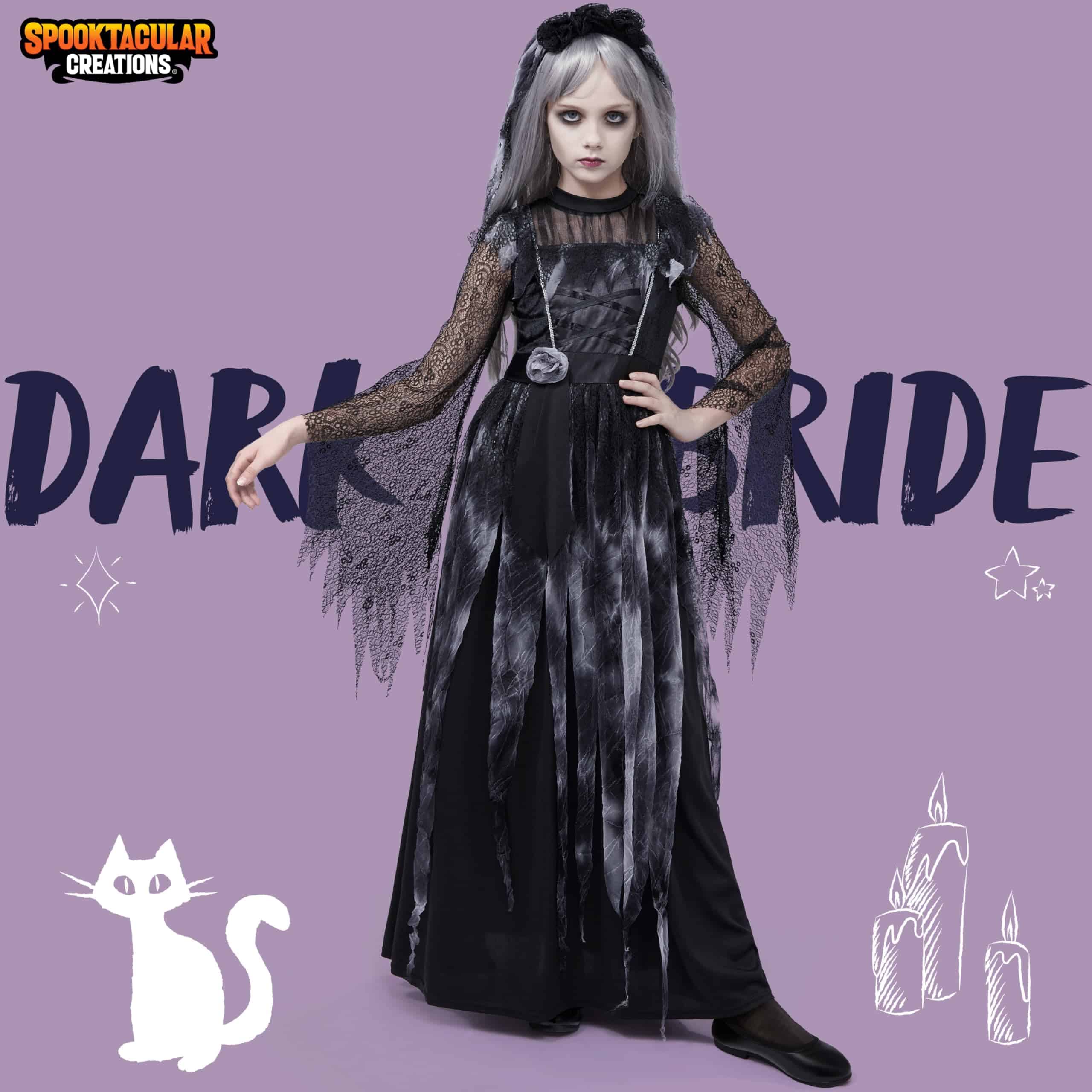 Disfraz de Princesa Spooktacular Creations para Niñas, - Imagen 3