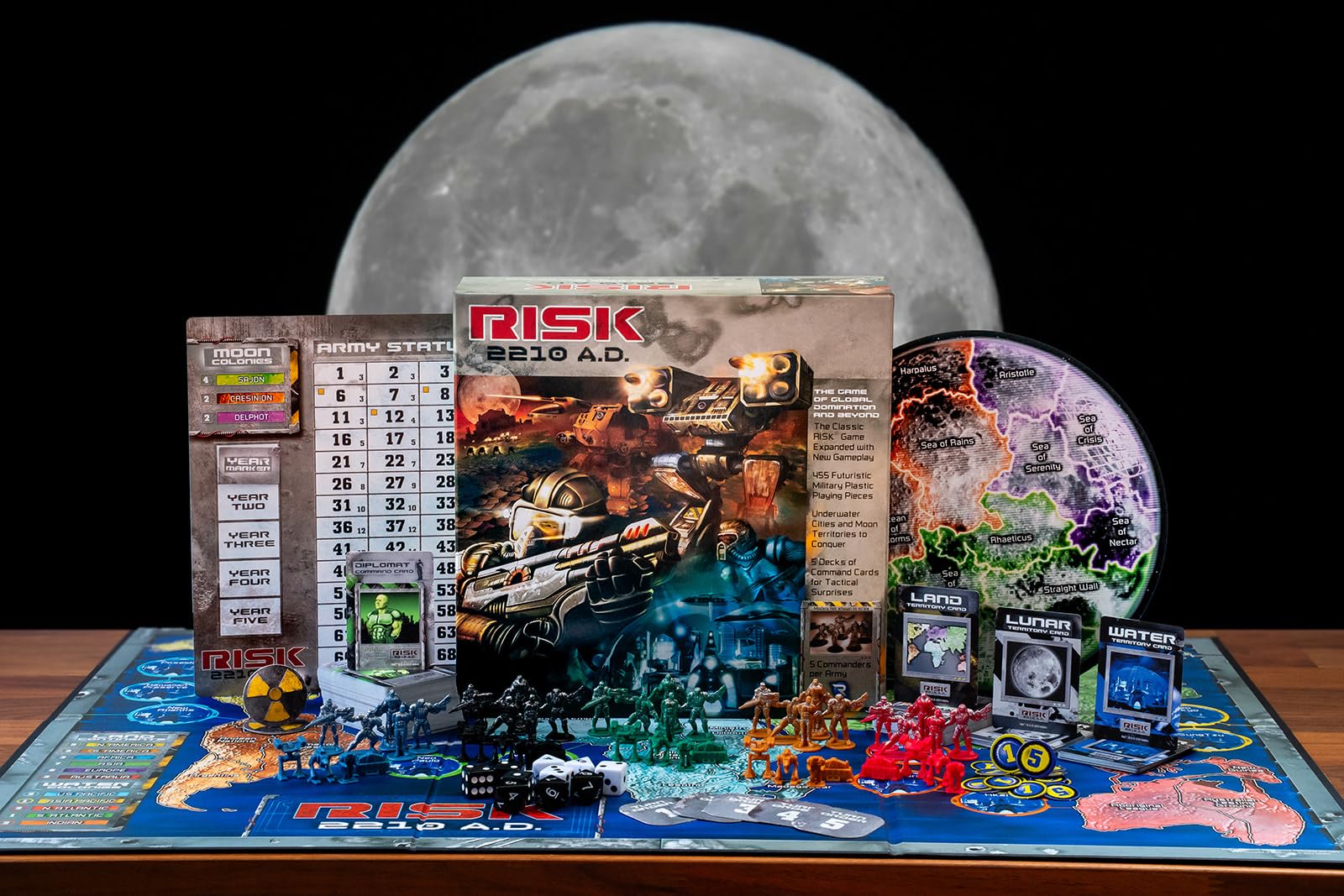 Renegade Game Studios: Risk 2210 A.D. - Juego de Risk, - Imagen 4