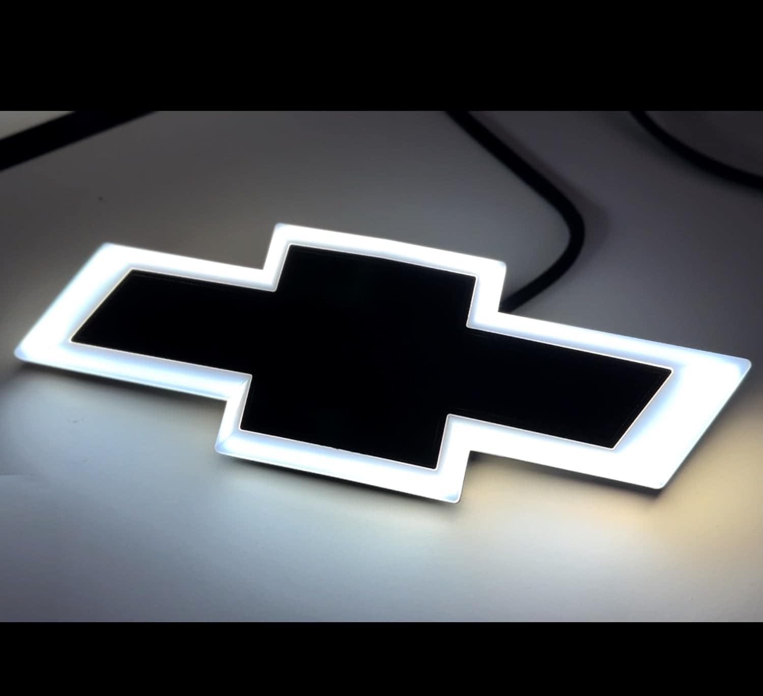 Emblema de parrilla para Chevy Silverado 2014-15, -ono/Cromo - Imagen 3