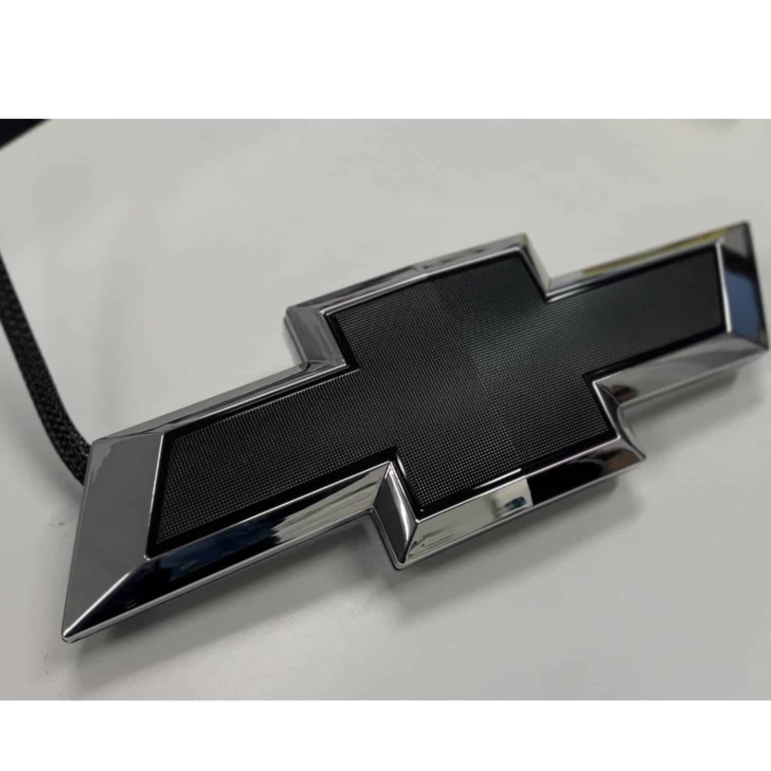 Emblema de parrilla para Chevy Silverado 2014-15, -omo/Negro - Imagen 4