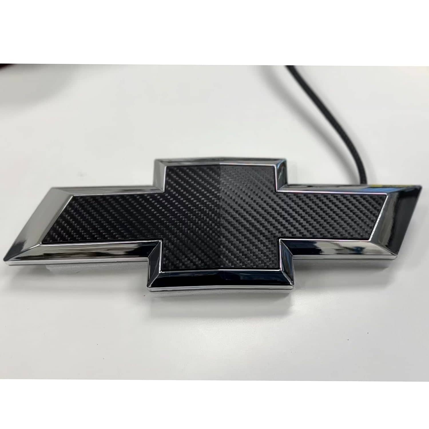 Emblema de parrilla para Chevy Silverado 2014-15, -ono/Cromo - Imagen 4