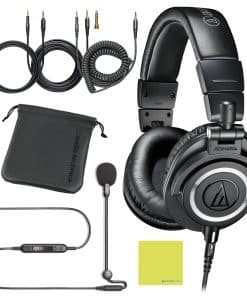Auriculares Audio Technica ATH-M50x Líquidos con Micrófono