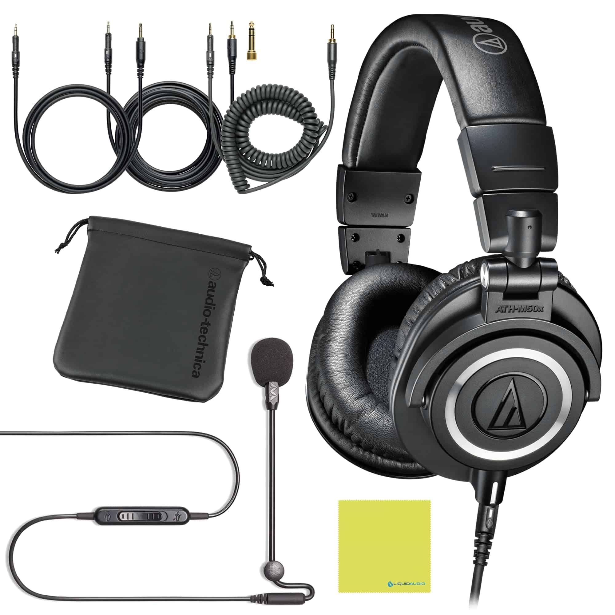 Auriculares Audio Technica ATH-M50x Líquidos con Micrófono