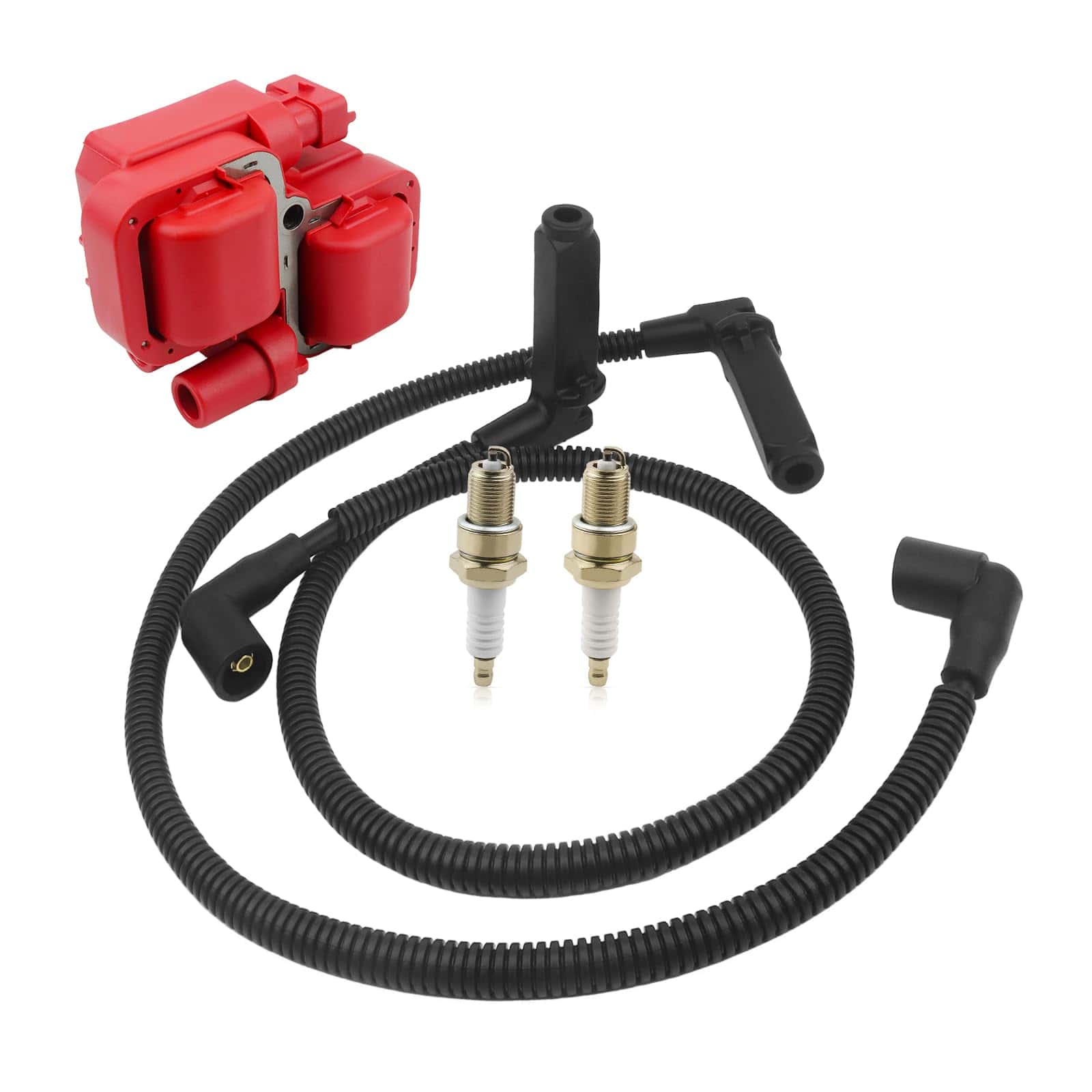 Bobina de Encendido Cable de Bujía para Polaris Ranger 800