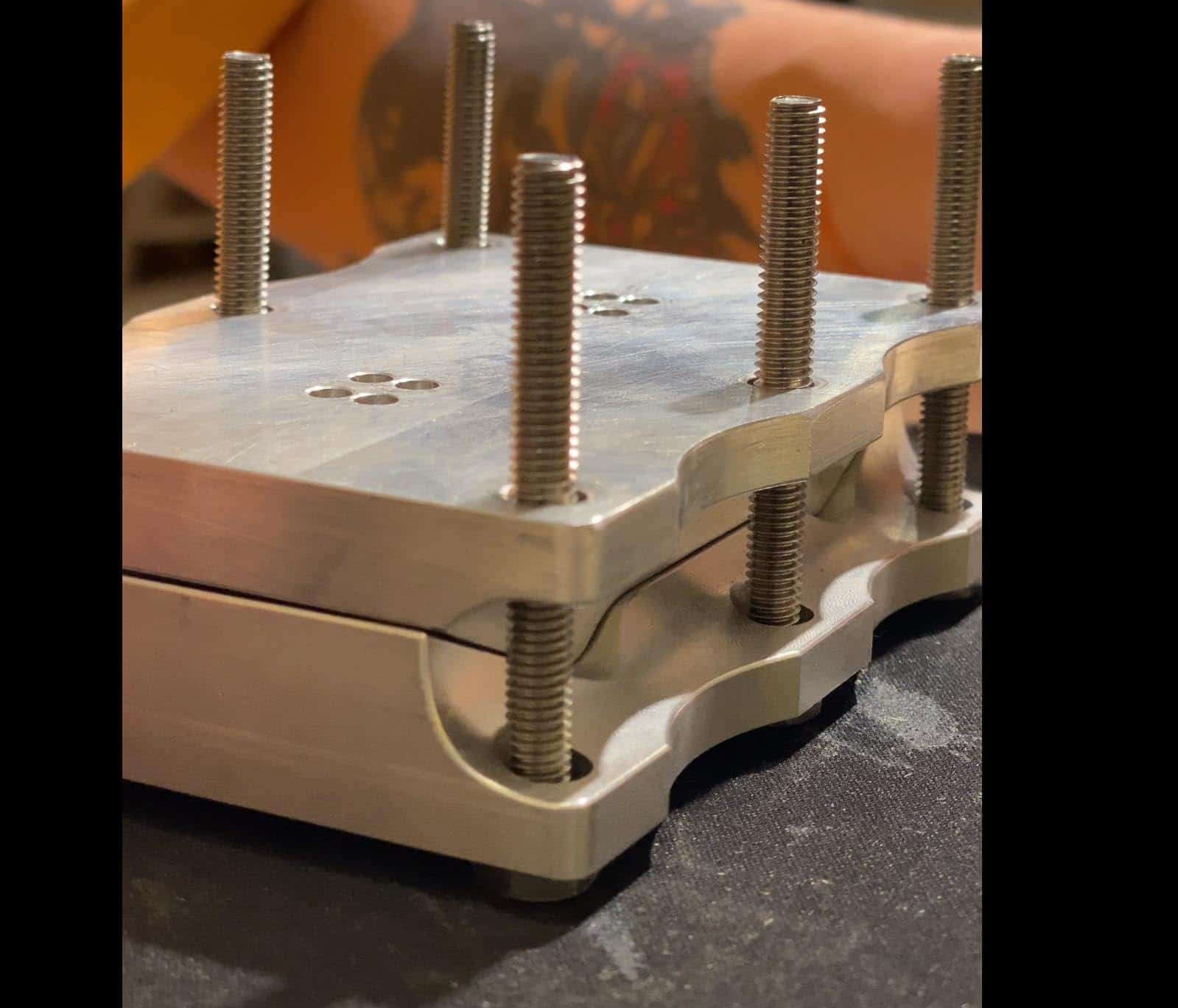 Noahwood Fingerboard Completo de Madera de Rosa -34mm Truck - Imagen 9