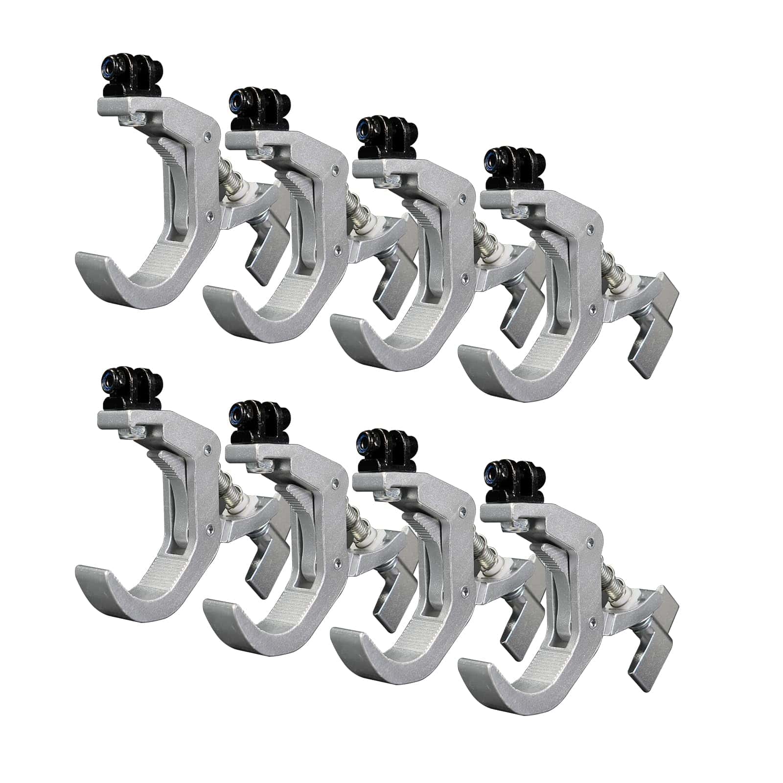 Iverens 8 Pack Truss Clamp C-Clamp Gancho de Luz de