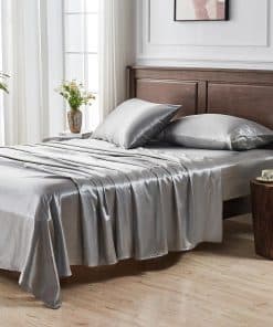 Juego de Sábanas de Satén Cibhlea Premium Tamaño King -