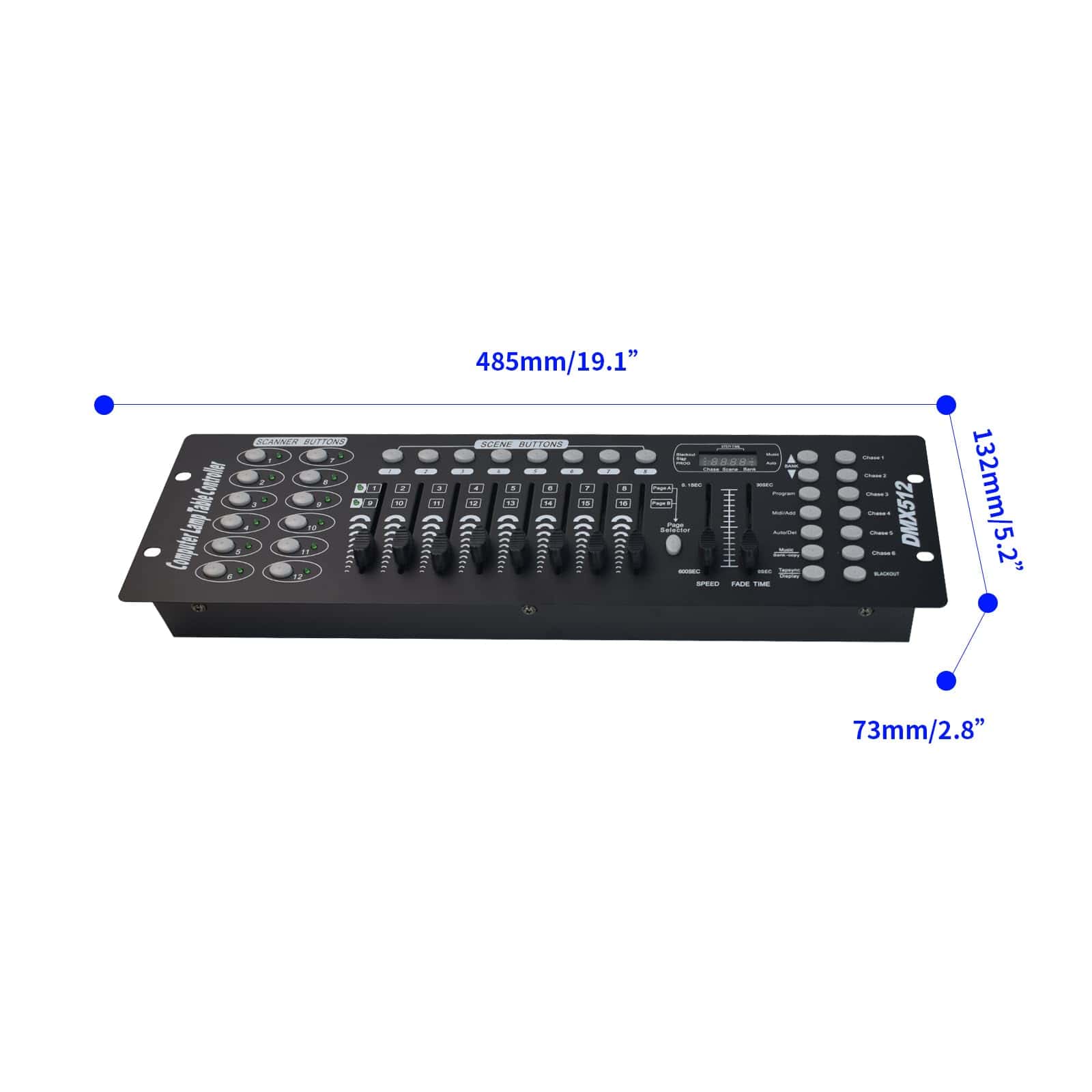Iverens 192 DMX Controller Controlador de Luz DMX - Imagen 8