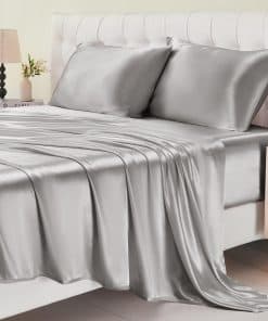 Juego de Sábanas de Satín Cibhlea Tamaño King - Set de