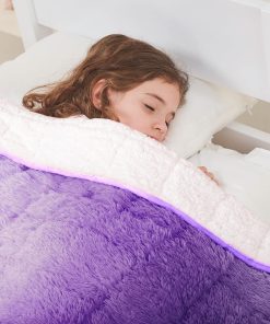 Manta ponderada de piel sintética yescool 36"x48" 3lbs,