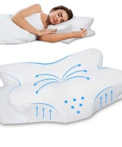 Almohada para el cuello de espuma viscoelástica con memoria