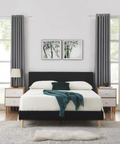 Juego de sábanas de 100% viscosa de jade NAP&SLEEP en Gris,