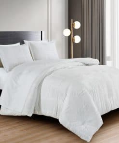Set de Edredón Chezmoi Collection Reina Clip Jacquard