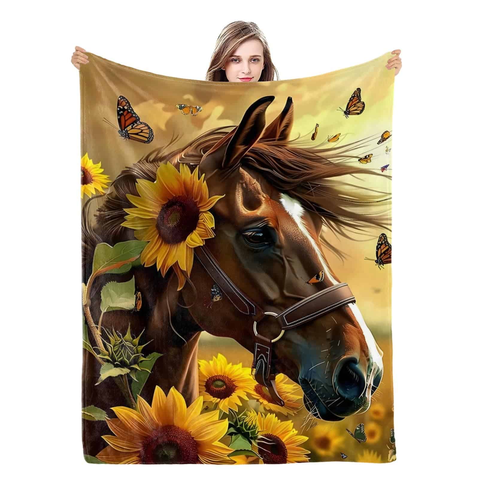 Manta de Caballo Marrón Naniopick 350 GSM Mantas de Franela