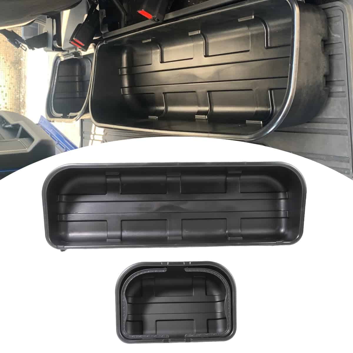 Caja de almacenamiento debajo del asiento Louiedf