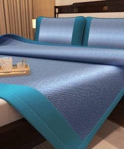 Juego de 3 Piezas de Colchoneta de Ratán de Hielo para