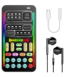 Cambiador de Voz para Juegos DIANMO, Mezclador de Audio,
