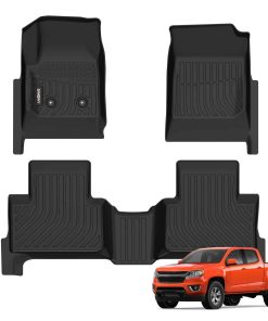 Tapetes GINOWY para Chevy Colorado Crew Cab/GMC Canyon Crew
