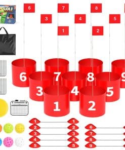 Juego de Golf de 9 Hoyos FOOING para Niños y Adultos -