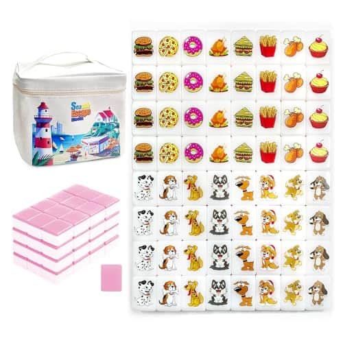 Bloques de juego de escapada en la costa, conjuntos de