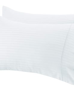Funda de Almohada 100% Algodón Percale, Pack de 6 Fundas de