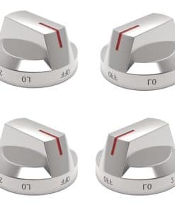 Perillas de Control Universal para -Acero Inoxidable