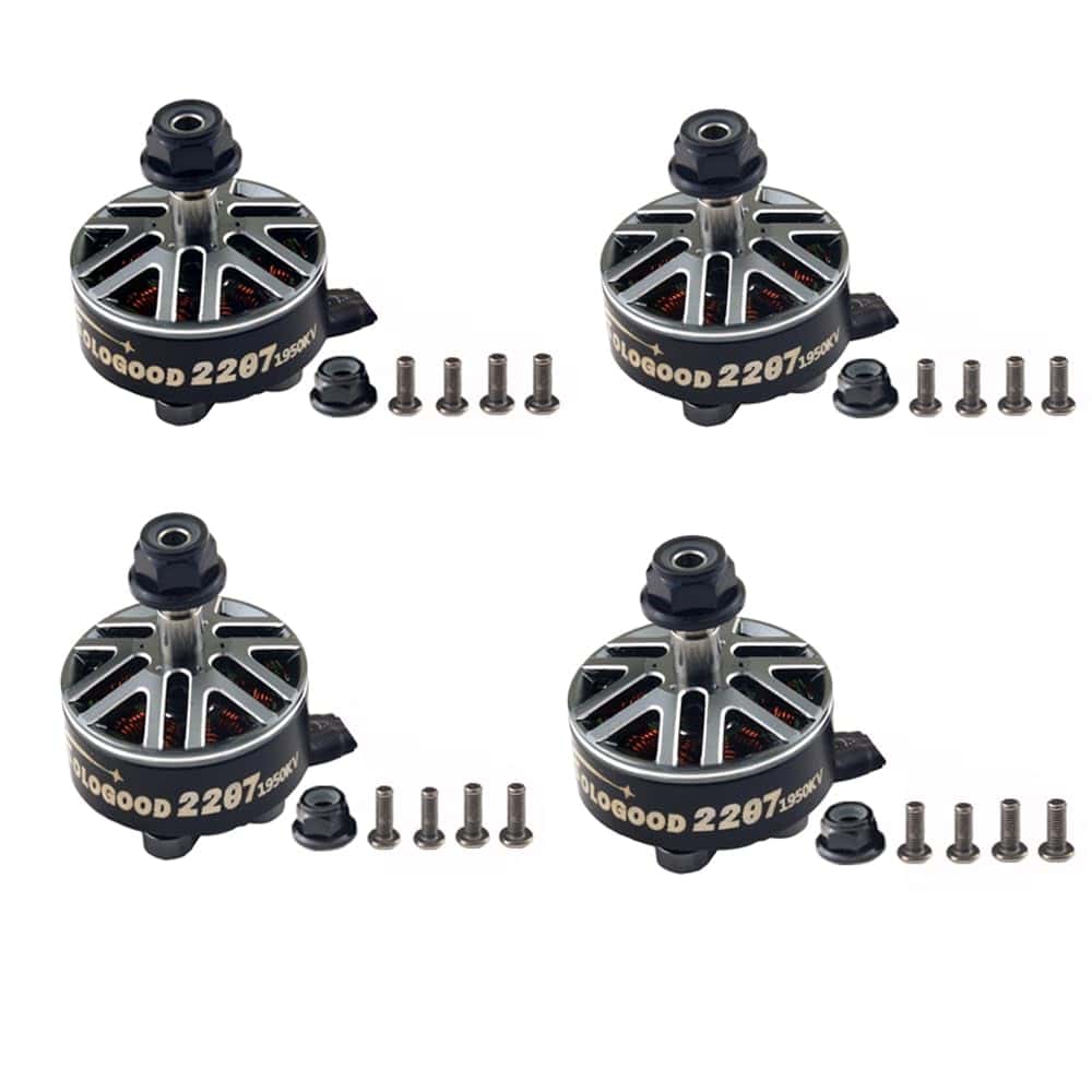 Motor sin escobillas FPV SoloGood 2207 1950KV 2-6S 5mm Eje