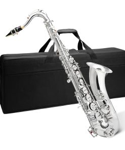 Saxofón Tenor en Si Bemol - Profesional Plateado para