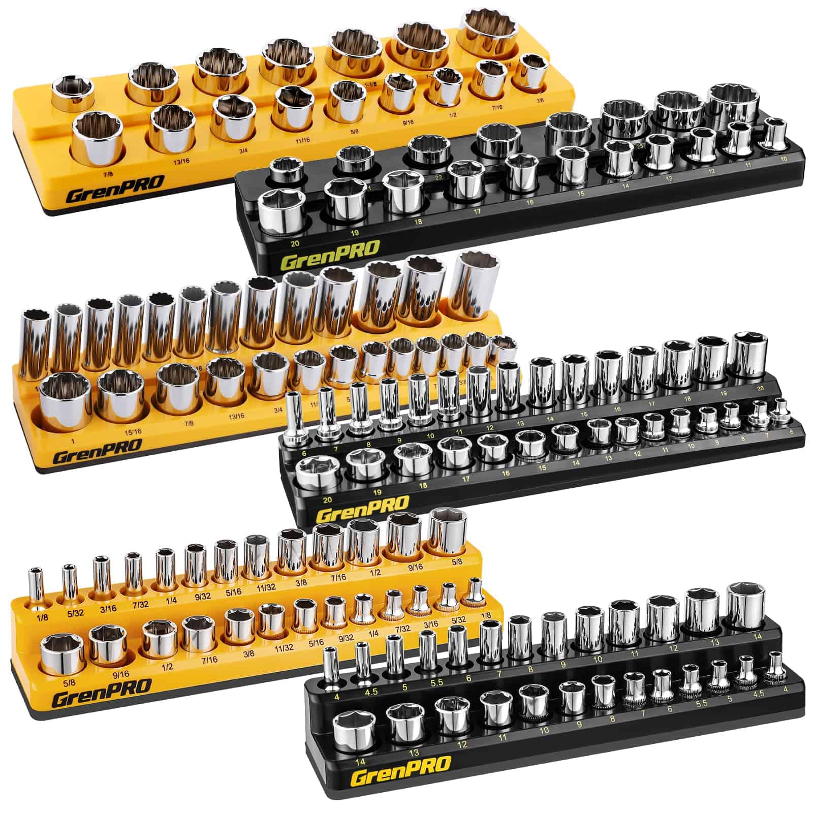 Set de 6 Porta-vasos para Llaves de Vaso