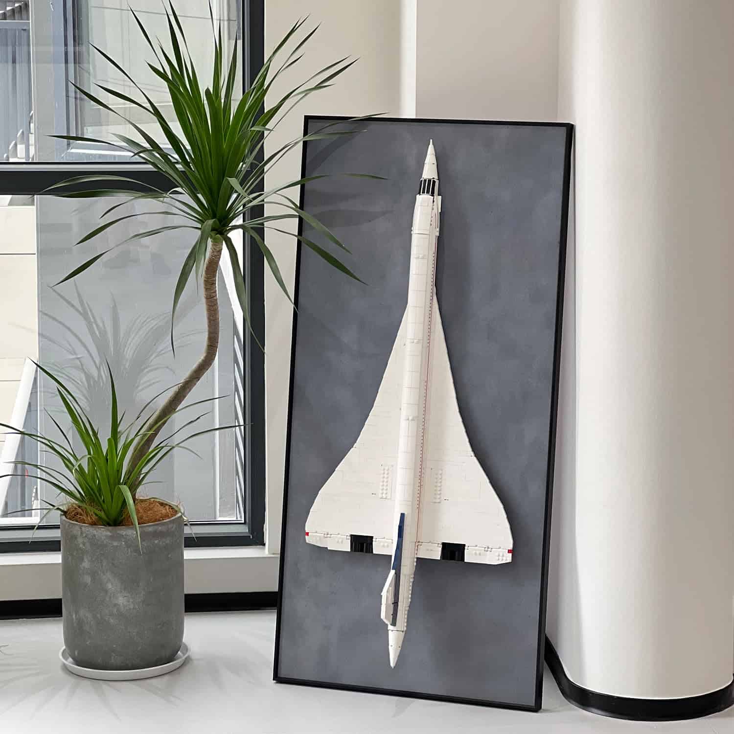 iLuane Panel de exhibición para LEGO Iconos Modelo de Avión