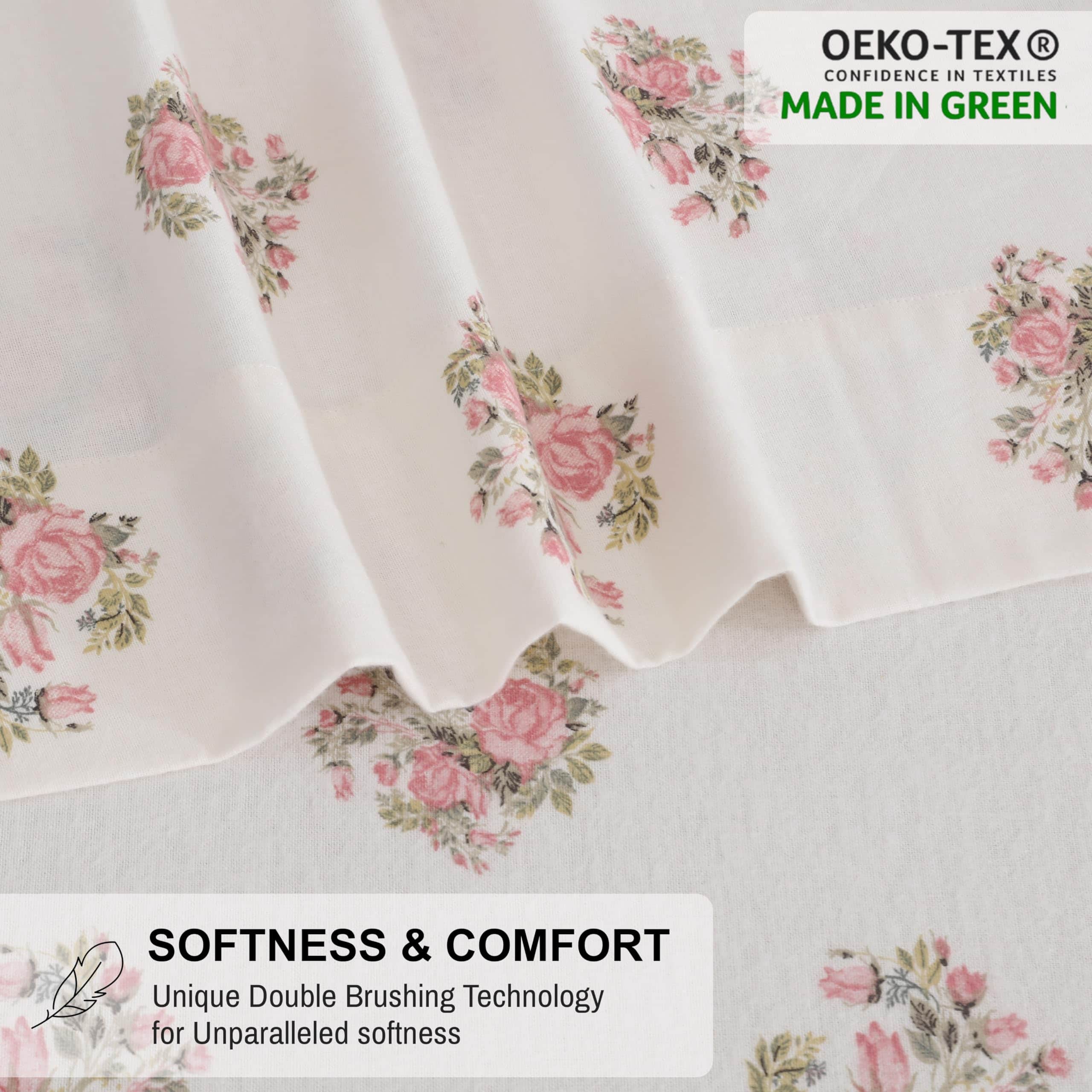 Juego de Sábanas de Franela RUVANTI Tamaño Completo 6 - Imagen 5