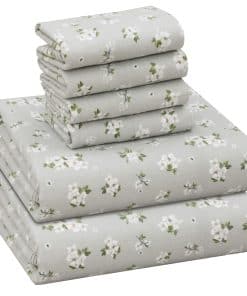 Juego de Sábanas de Franela RUVANTI Tamaño -Sauce Llorón