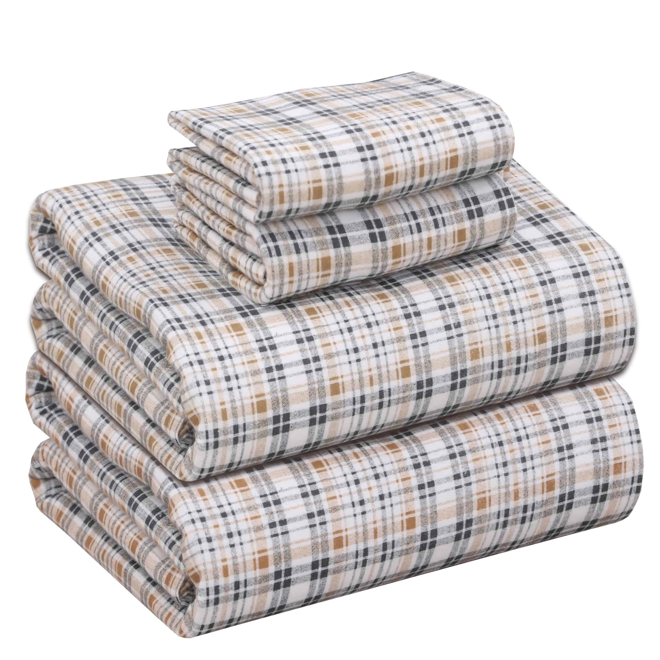 Juego de Sábanas de Franela RUVANTI Tamaño -Arena