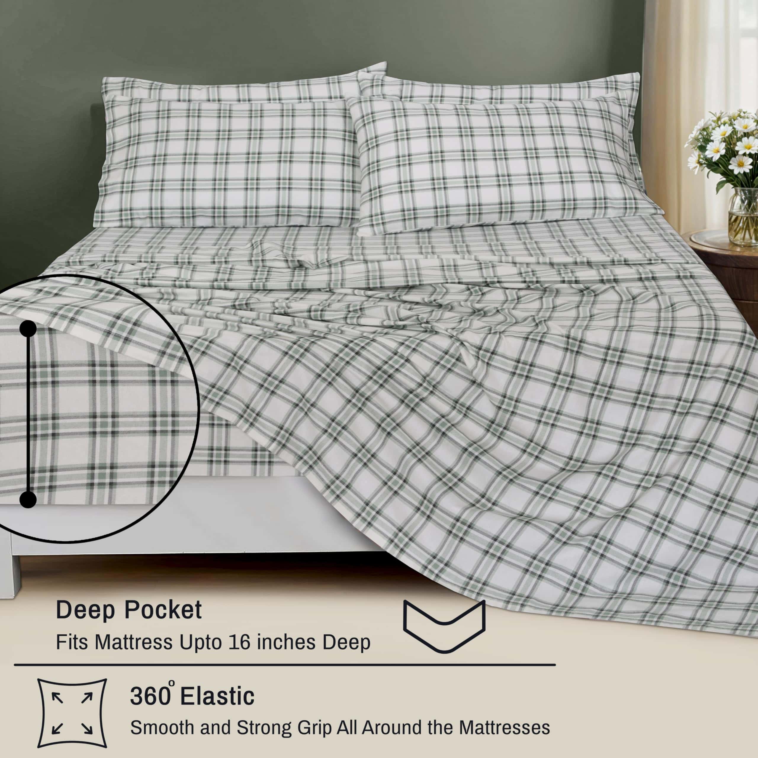 Juego de Sábanas de Franela RUVANTI -Cadete - Imagen 7