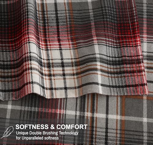 Juego de Sábanas de Franela Tamaño California King RUVANTI - Imagen 4