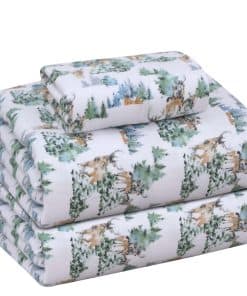 Juego de Sábanas de Franela RUVANTI Tamaño Twin XL - 100%