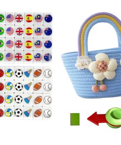 Juego de Bloques Mahjong BECKVEC-Seaside Escape, 65