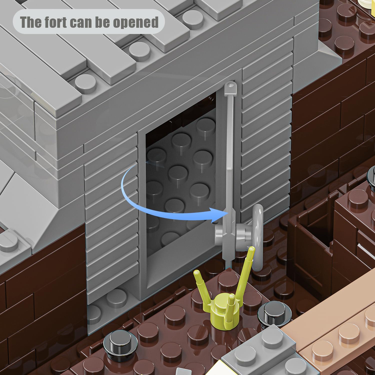 Bloques de construcción de trincheras de base militar de la - Imagen 7