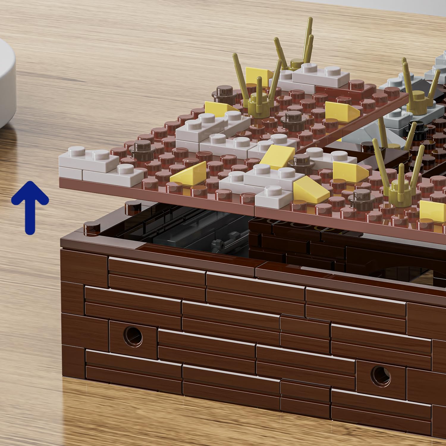 Bloques de construcción de trincheras de base militar de la - Imagen 9