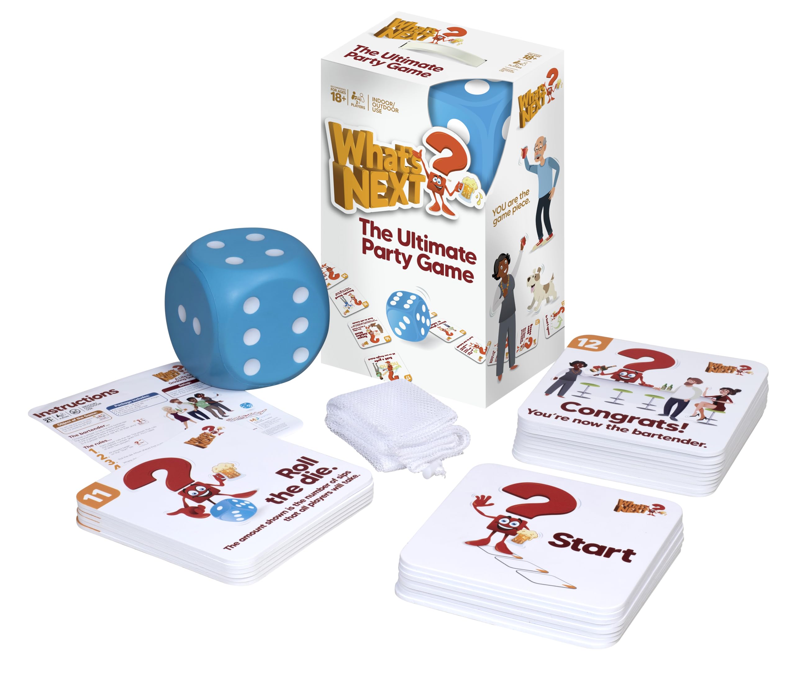 Juego de Mesa M&J Games What's Next? El Juego de Fiesta