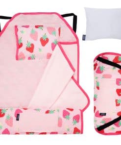 Wildkin Modern Nap Mat con almohada reutilizable para niños