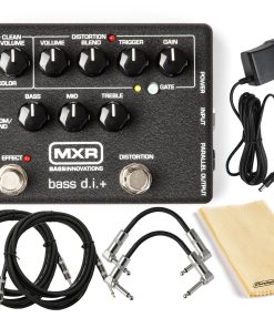 Pedal de Efectos de Preamplificador de Bajo MXR M80 Bass