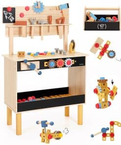 Banco de trabajo de madera para niños PairPear, Banco de