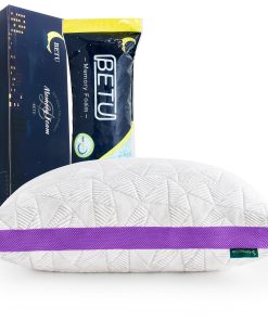 Almohada de Gel de Espuma Viscoelástica BETU Queen Size,