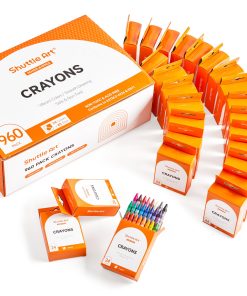 Set de Crayones Shuttle Art a Granel - 40 Cajas de 24