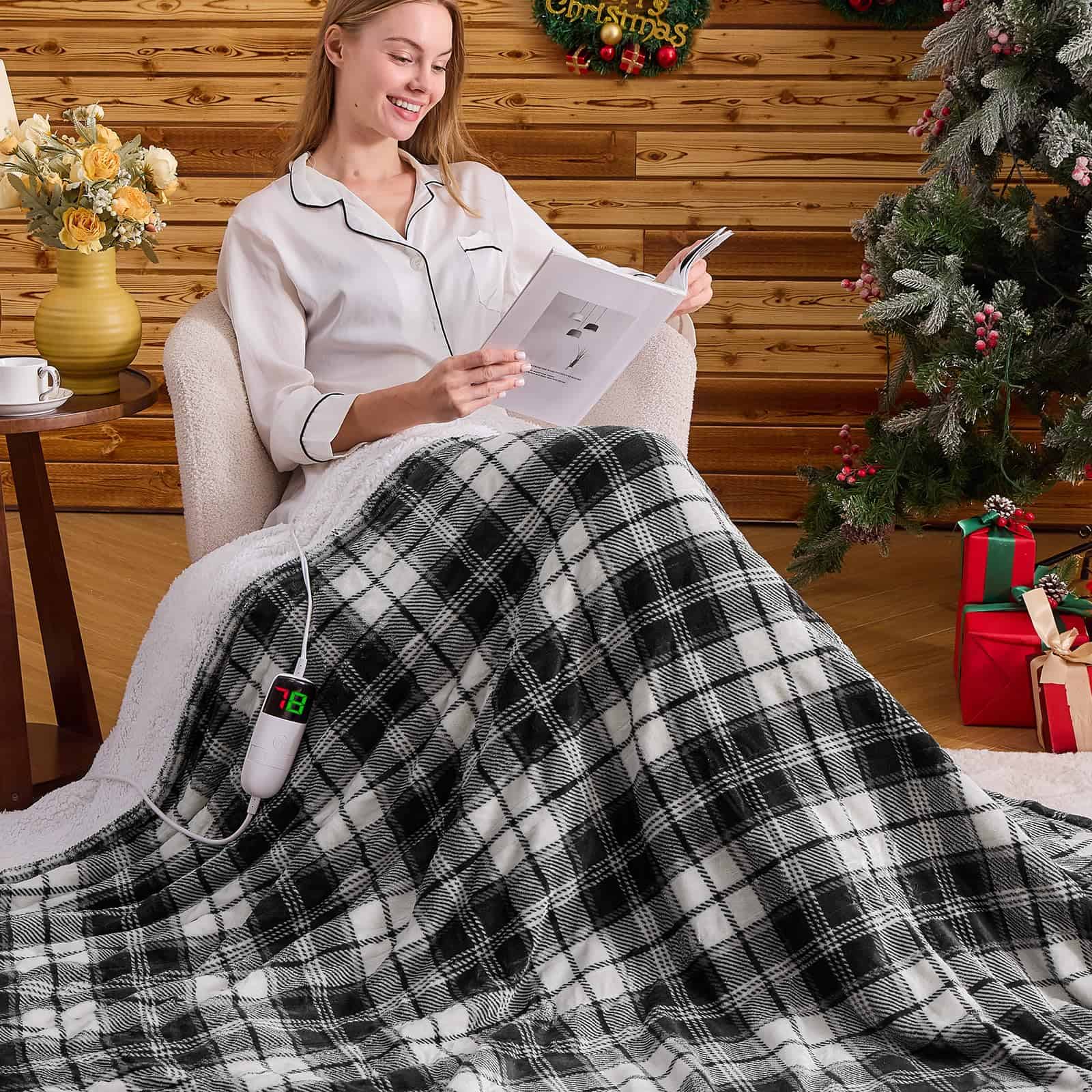 Manta Eléctrica Térmica, Tamaño Twin 62X84, Manta