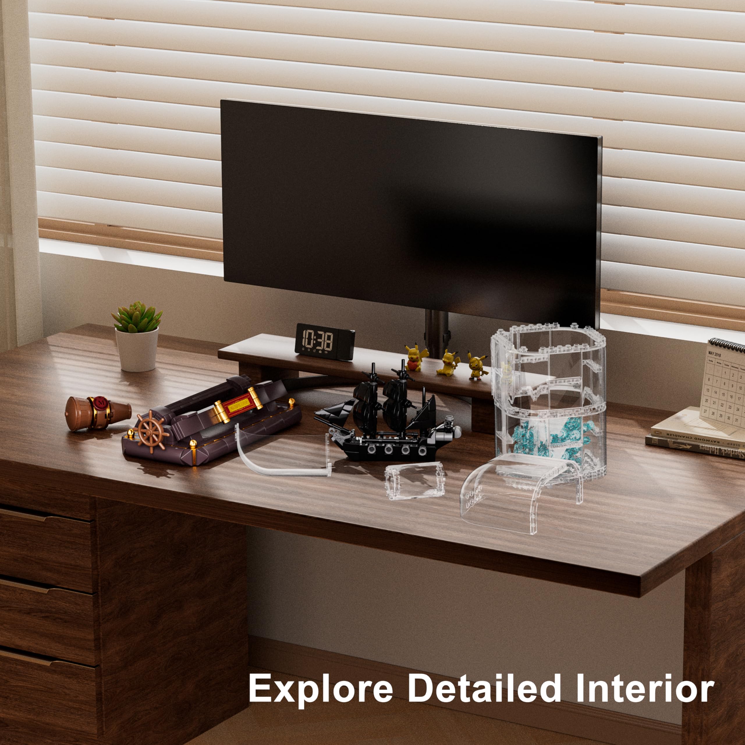 Set de Construcción de Barco en una Botella Mould King - Imagen 6