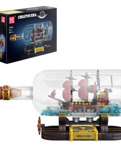 Kit de Construcción de Barco en una Botella Mould King